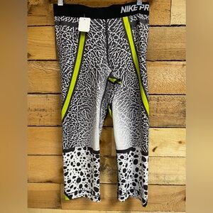 Nike pro Safari capri size S